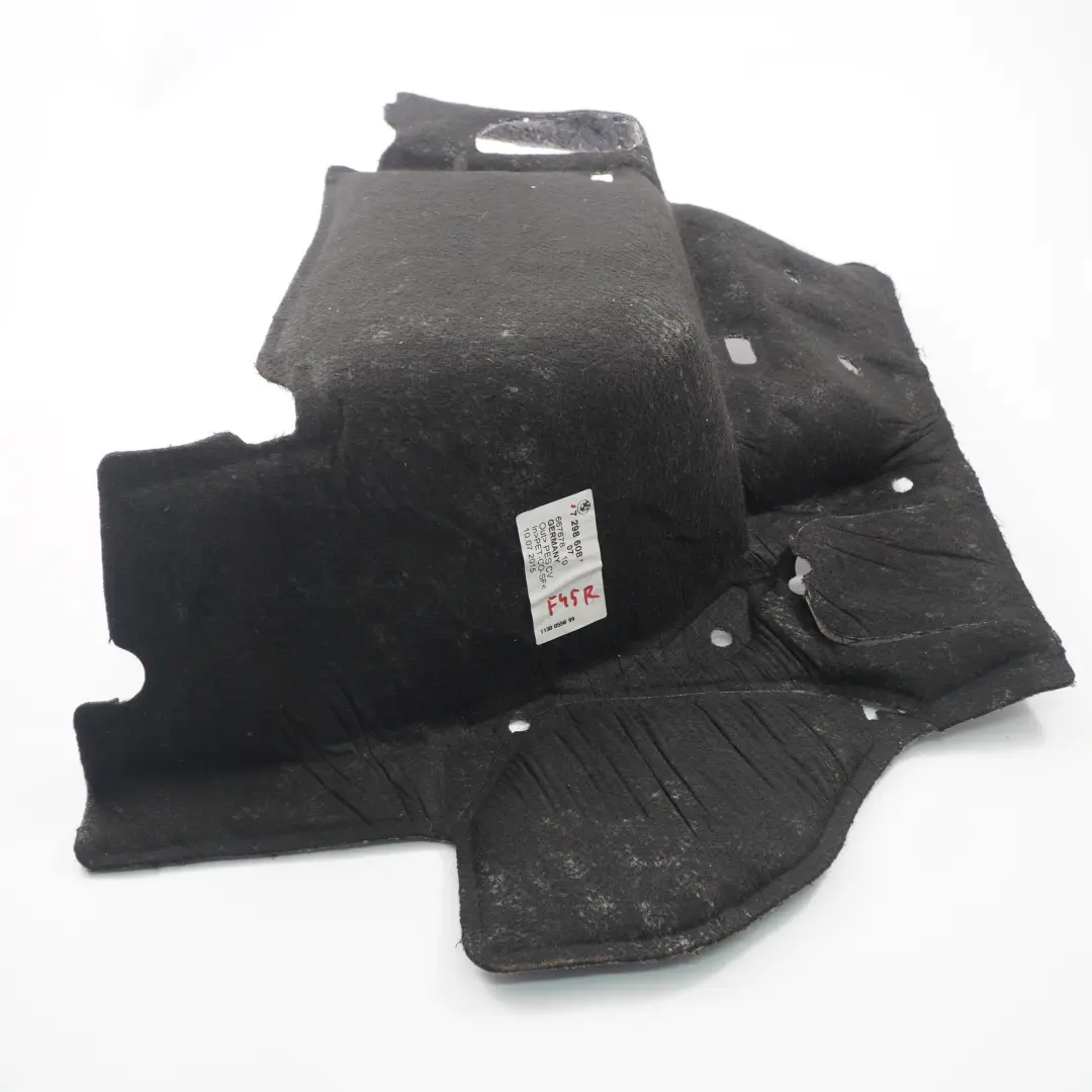 Schalldämmung Radlaufdämmplatte hinten rechts für BMW F45 mit Teilenummer 7298608 BMW F45 Schalldämmung Radlaufdämmplatte hinten rechts - SKU 7298608 - Teilenummer 7298608
