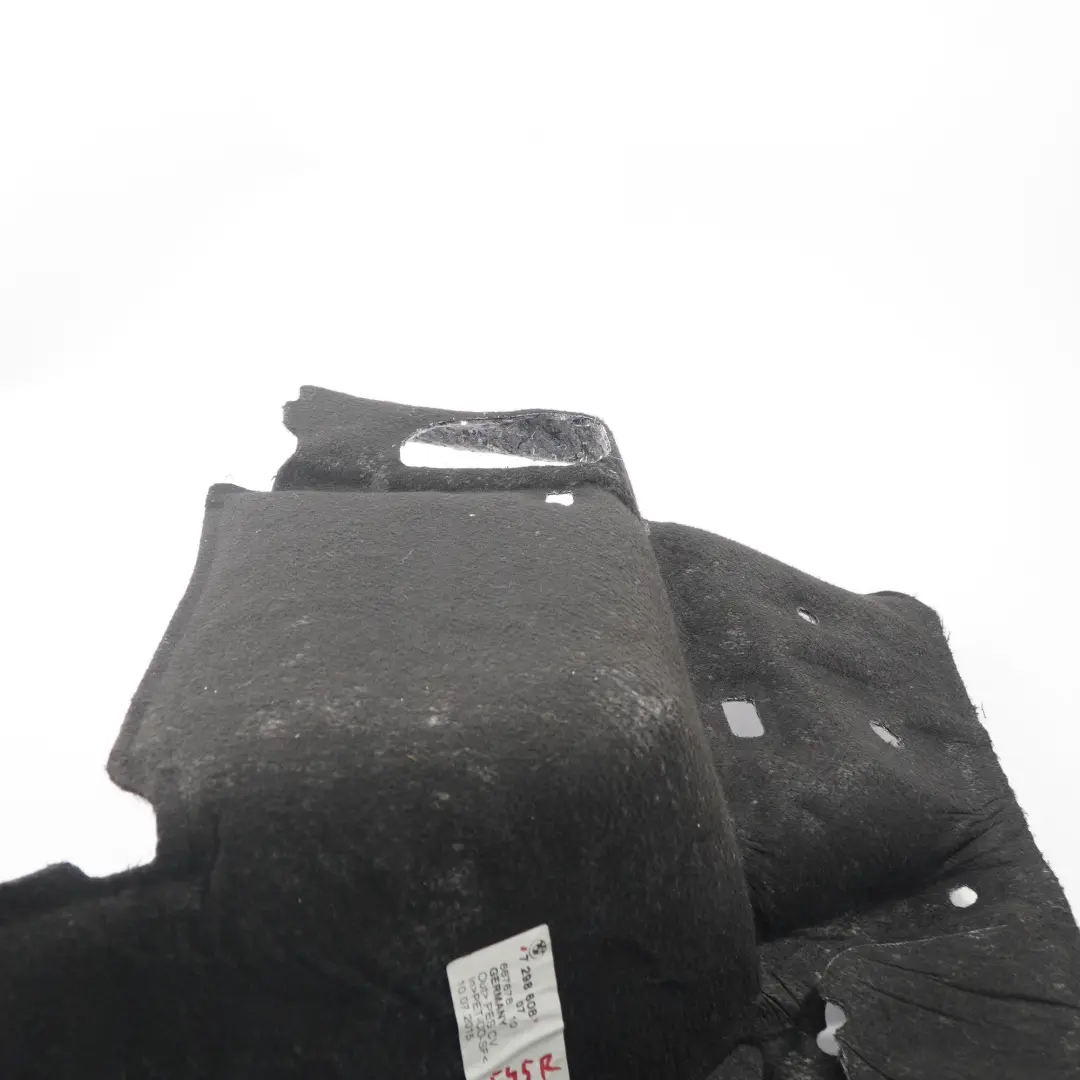 Schalldämmung Radlaufdämmplatte hinten rechts für BMW F45 mit Teilenummer 7298608 BMW F45 Schalldämmung Radlaufdämmplatte hinten rechts - SKU 7298608 - Teilenummer 7298608