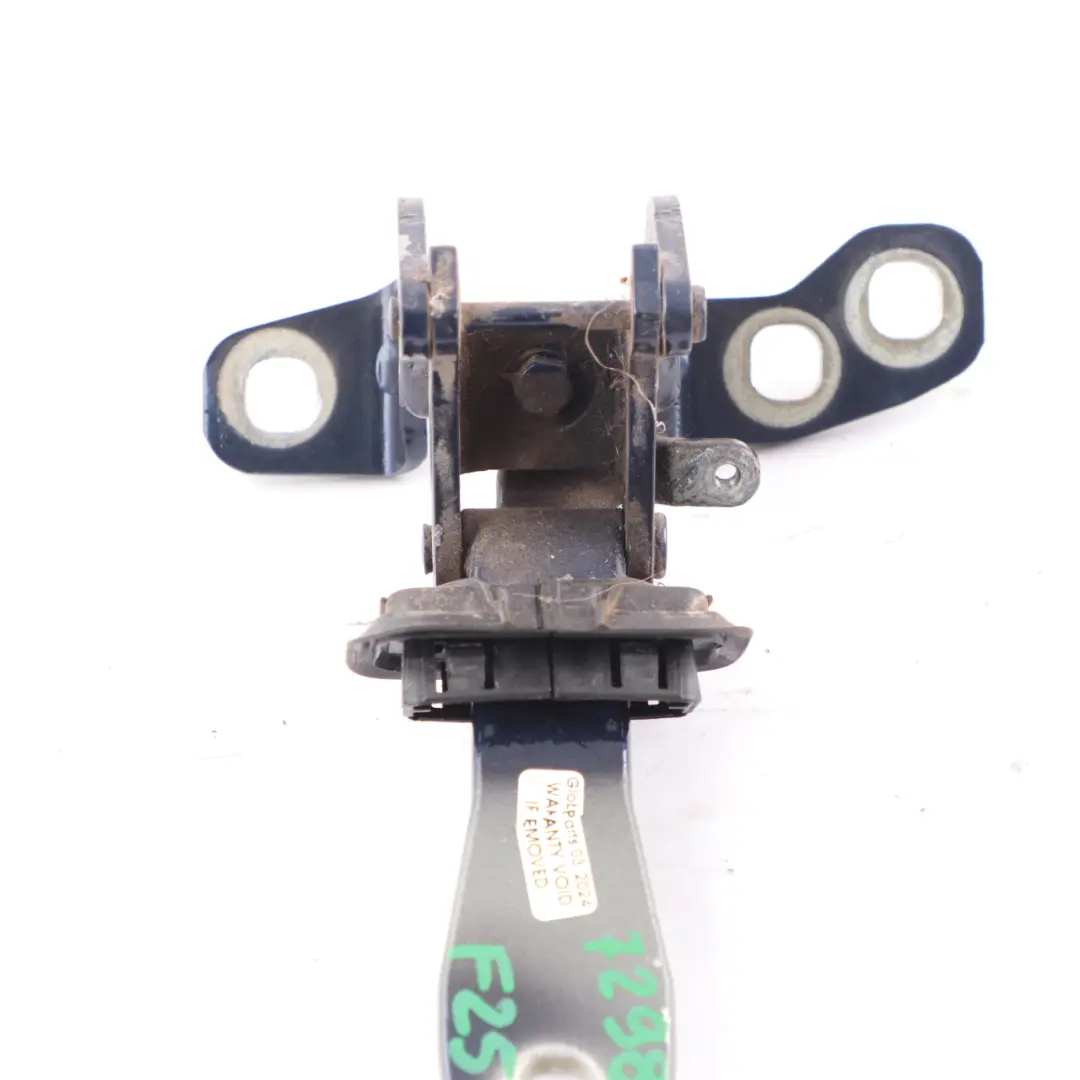 Boot Hinge Trunk Lid Tailgate Left N/S Tiefseeblau - A76 to BMW X3 F25 with Part number 7298703 BMW X3 F25 Boot Hinge Trunk Lid Tailgate Left N/S Tiefseeblau - A76 - SKU 7298703-DSB - Part number 7298703