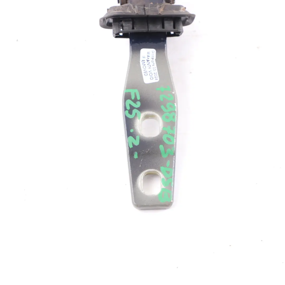 Boot Hinge Trunk Lid Tailgate Left N/S Tiefseeblau - A76 to BMW X3 F25 with Part number 7298703 BMW X3 F25 Boot Hinge Trunk Lid Tailgate Left N/S Tiefseeblau - A76 - SKU 7298703-DSB - Part number 7298703