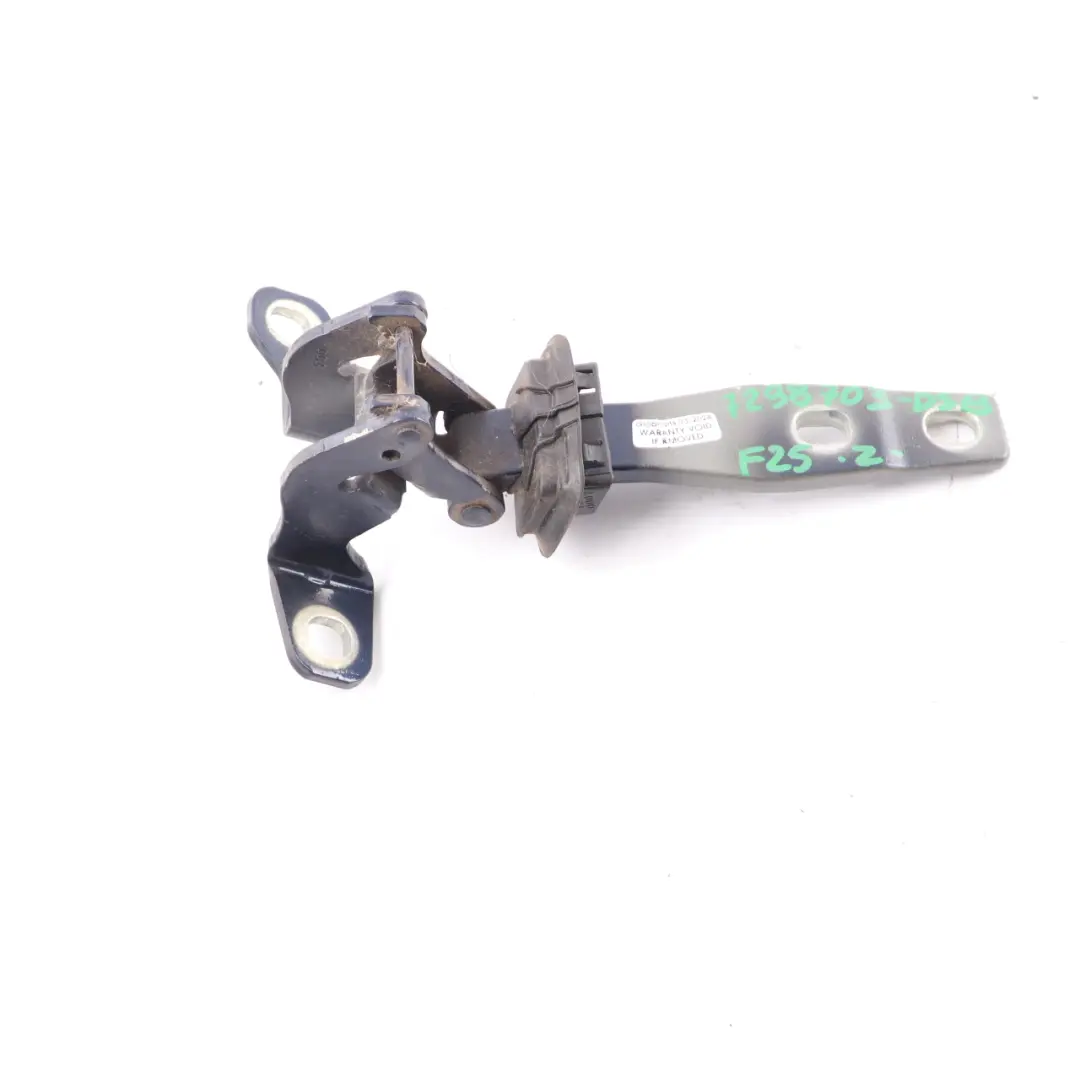 Boot Hinge Trunk Lid Tailgate Left N/S Tiefseeblau - A76 to BMW X3 F25 with Part number 7298703 BMW X3 F25 Boot Hinge Trunk Lid Tailgate Left N/S Tiefseeblau - A76 - SKU 7298703-DSB - Part number 7298703