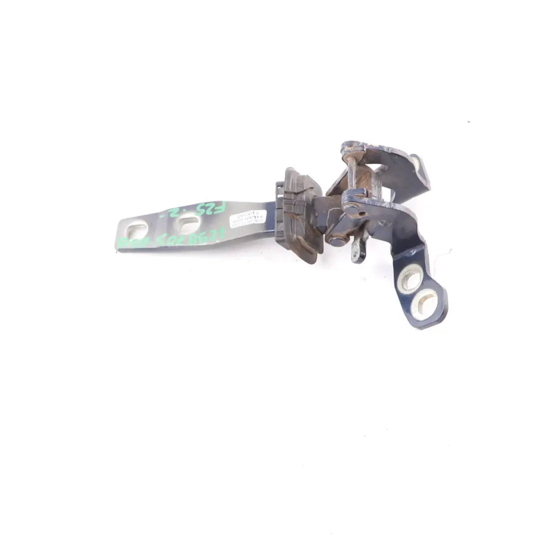 Boot Hinge Trunk Lid Tailgate Left N/S Tiefseeblau - A76 to BMW X3 F25 with Part number 7298703 BMW X3 F25 Boot Hinge Trunk Lid Tailgate Left N/S Tiefseeblau - A76 - SKU 7298703-DSB - Part number 7298703