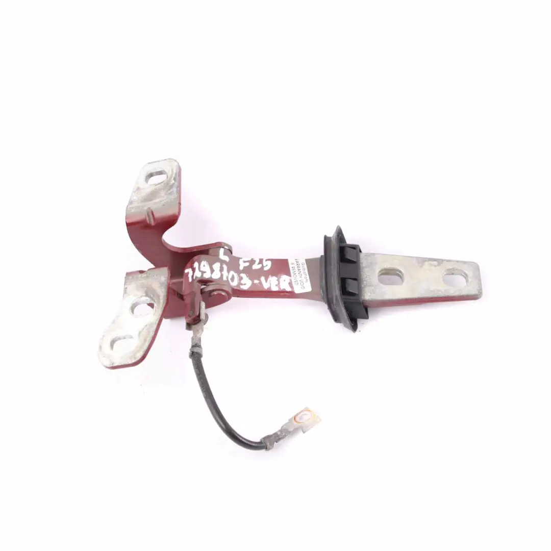 Boot Hinge Trunk Lid Tailgate Left N/S Vermillionrot Red A82 to BMW X3 F25 with Part number 7298703 BMW X3 F25 Boot Hinge Trunk Lid Tailgate Left N/S Vermillionrot Red A82 - SKU 7298703-VER - Part number 7298703