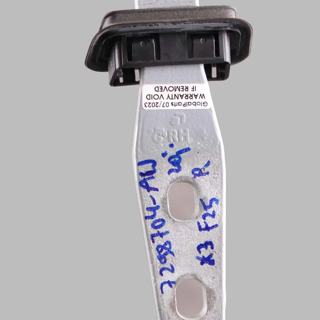 Bisagra maletero Portón trasero derecho Blanco Alpino - 300 para BMW X3 F25 con número de pieza 7298704 BMW X3 F25 Bisagra maletero Portón trasero derecho Blanco Alpino - 300 - SKU 7298704-AW - Número de pieza 7298704