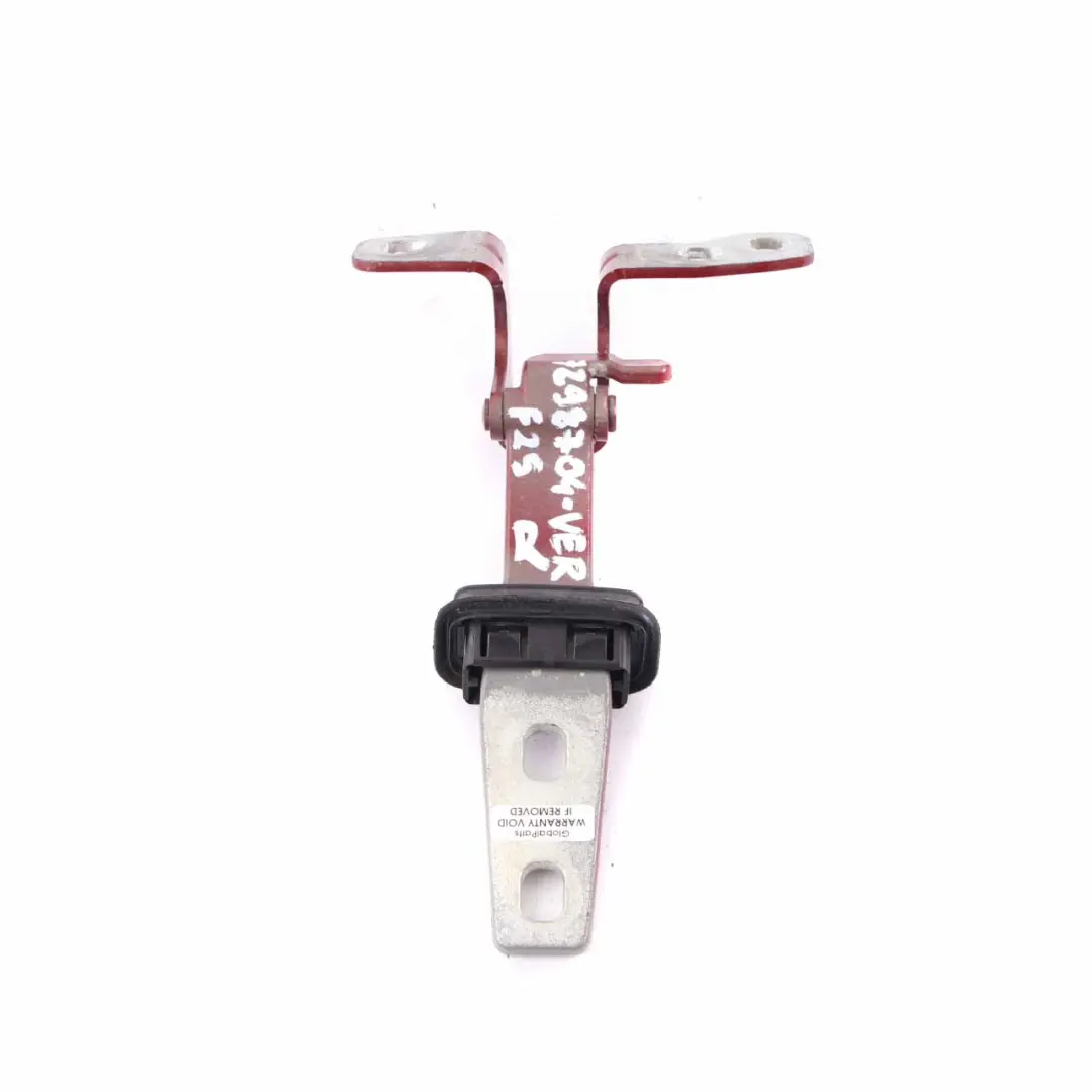 Boot Hinge Trunk Lid Tailgate Right O/S Vermillionrot Red A82 to BMW X3 F25 with Part number 7298704 BMW X3 F25 Boot Hinge Trunk Lid Tailgate Right O/S Vermillionrot Red A82 - SKU 7298704-VER - Part number 7298704
