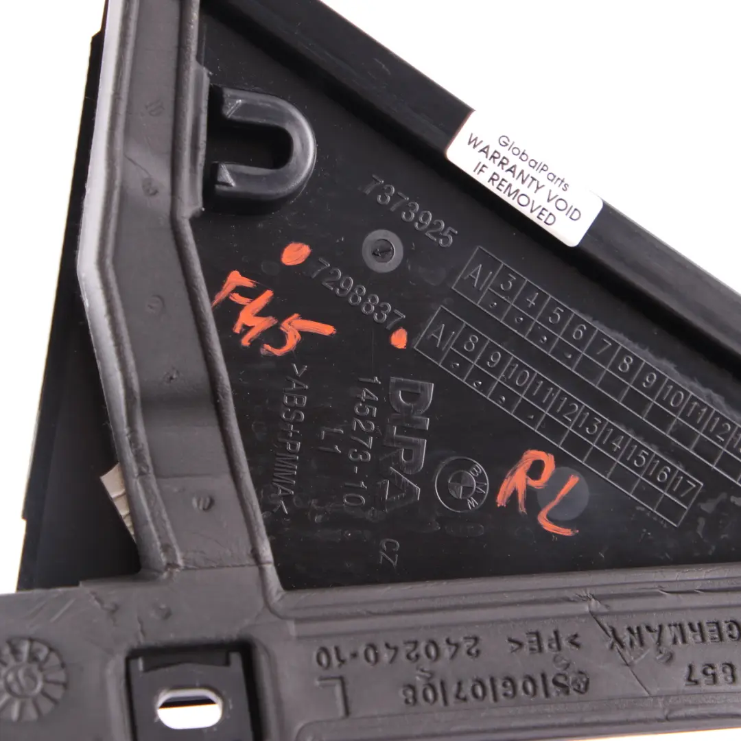  Corner Trim Door BMW F45 Active Tourer Rear Left Cover N/S Black - SKU 7298837 - Part number 7298837