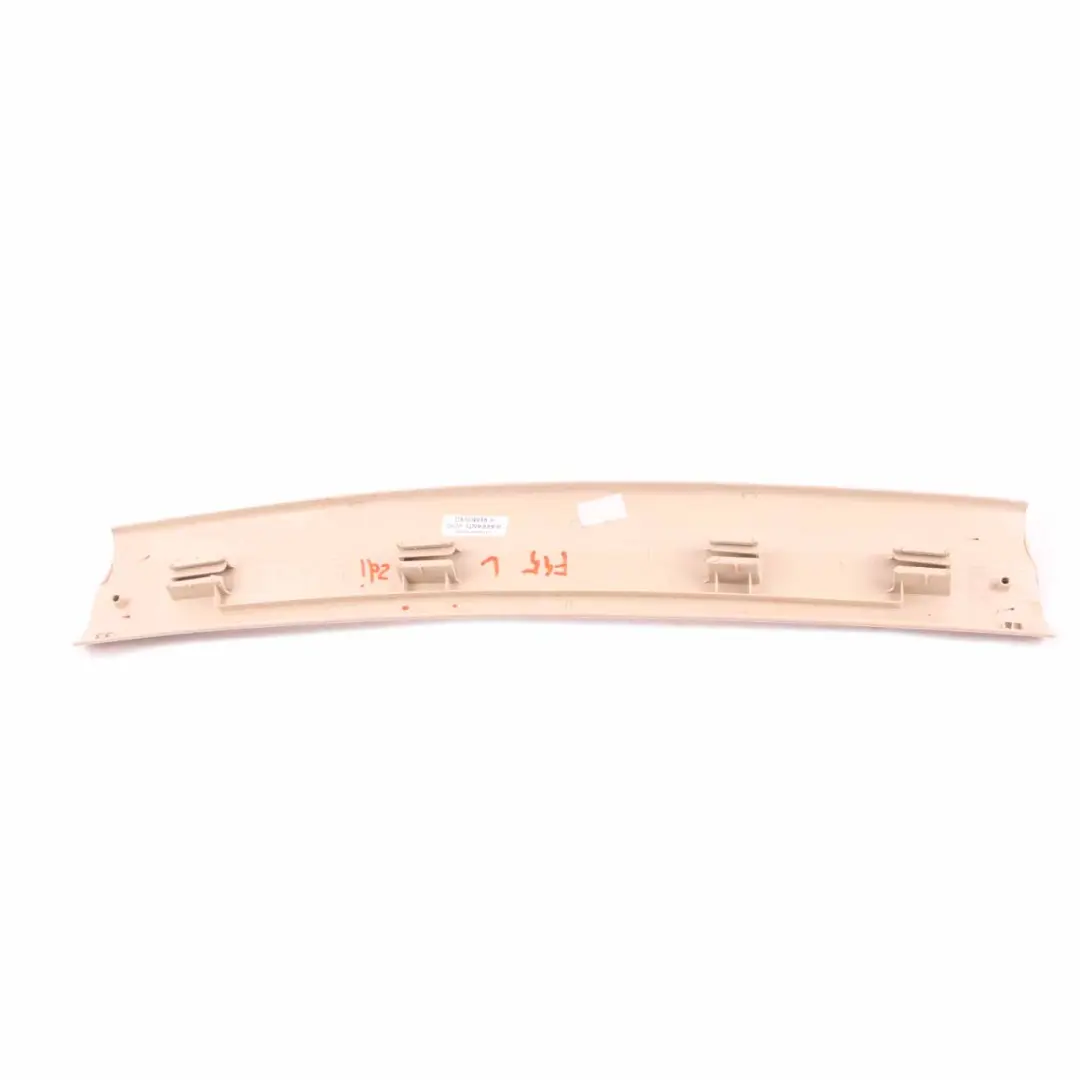 Door Entrance Cover BMW F45 Left N/S Inner Trim Strip Canberra Beige to with Part number 7298841 Door Entrance Cover BMW F45 Left N/S Inner Trim Strip Canberra Beige - SKU 7298841 - Part number 7298841