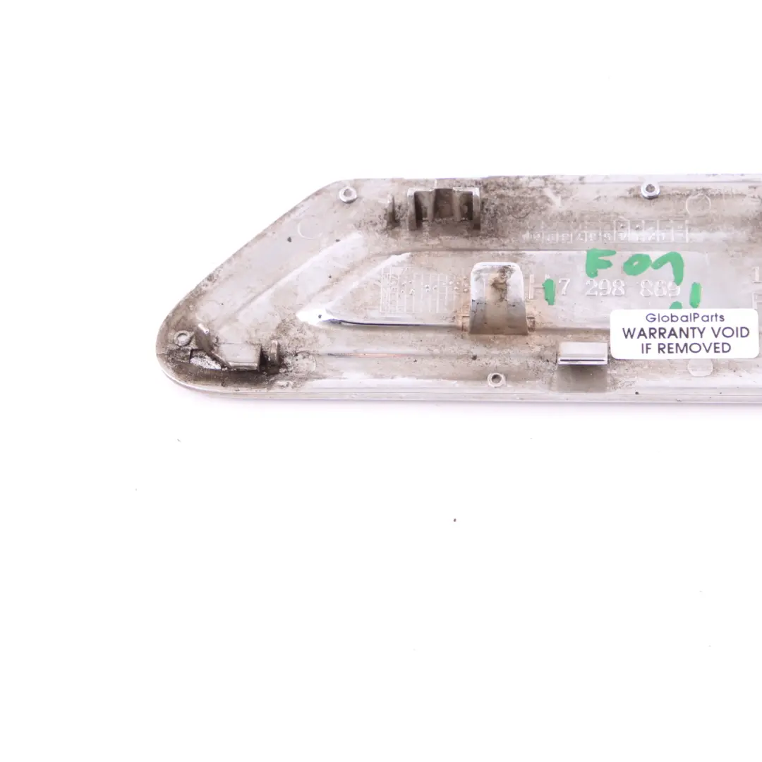Indicator Cover BMW F01 F02 LCI Fender Trim Front Left N/S to with Part number 7298869 Indicator Cover BMW F01 F02 LCI Fender Trim Front Left N/S - SKU 7298869 - Part number 7298869