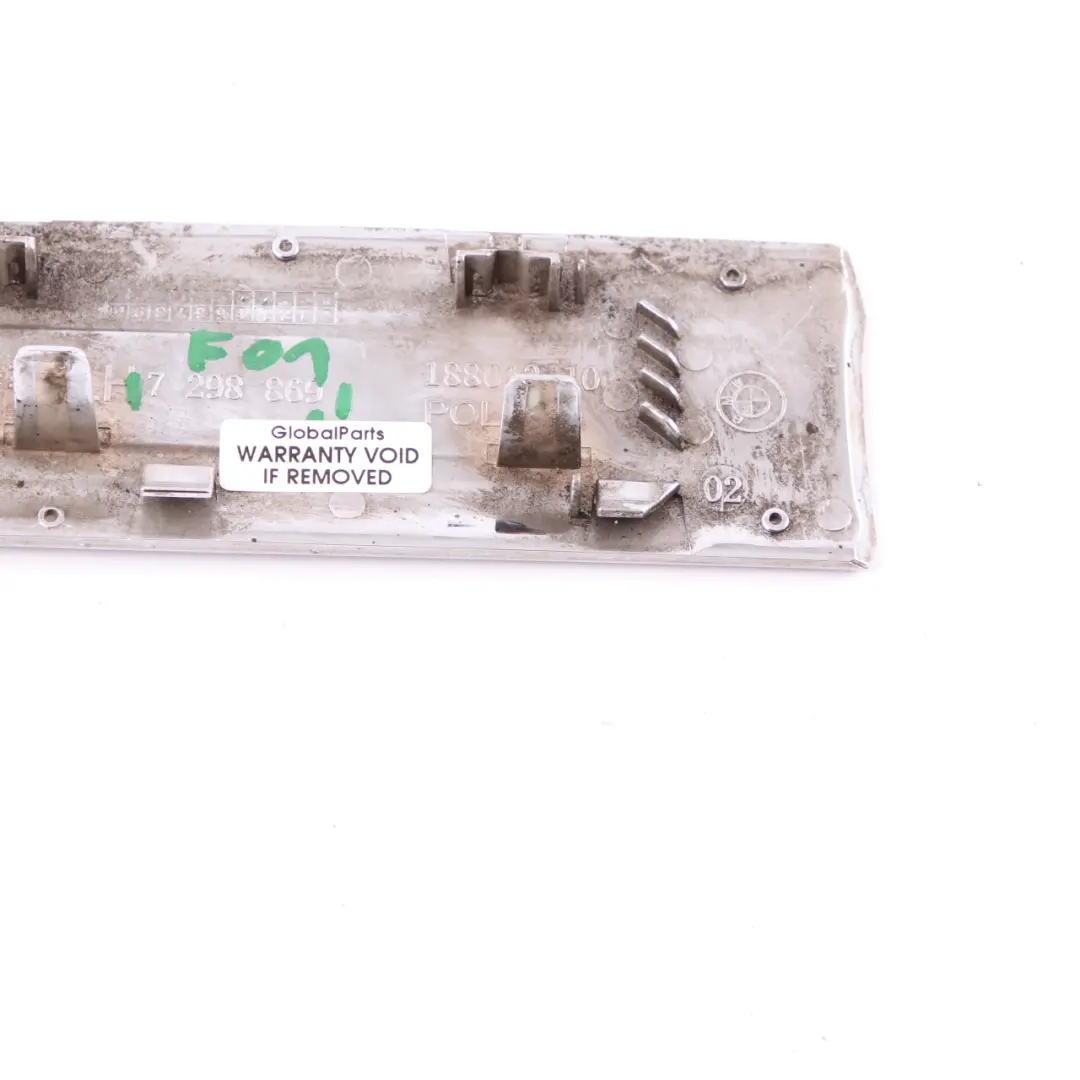  Indicator Cover BMW F01 F02 LCI Fender Trim Front Left N/S - SKU 7298869 - Part number 7298869