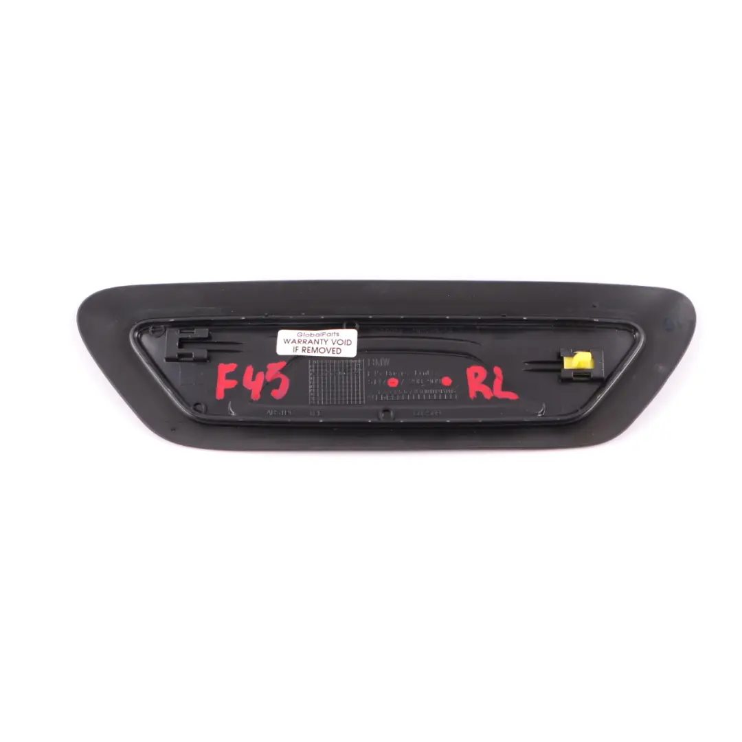 Plaque de seuil de porte arrière gauche pour BMW 2 F45 Active Tourer à propos du numéro de pièce 7298909 BMW 2 F45 Active Tourer Plaque de seuil de porte arrière gauche - SKU 7298909 - Numéro de pièce 7298909