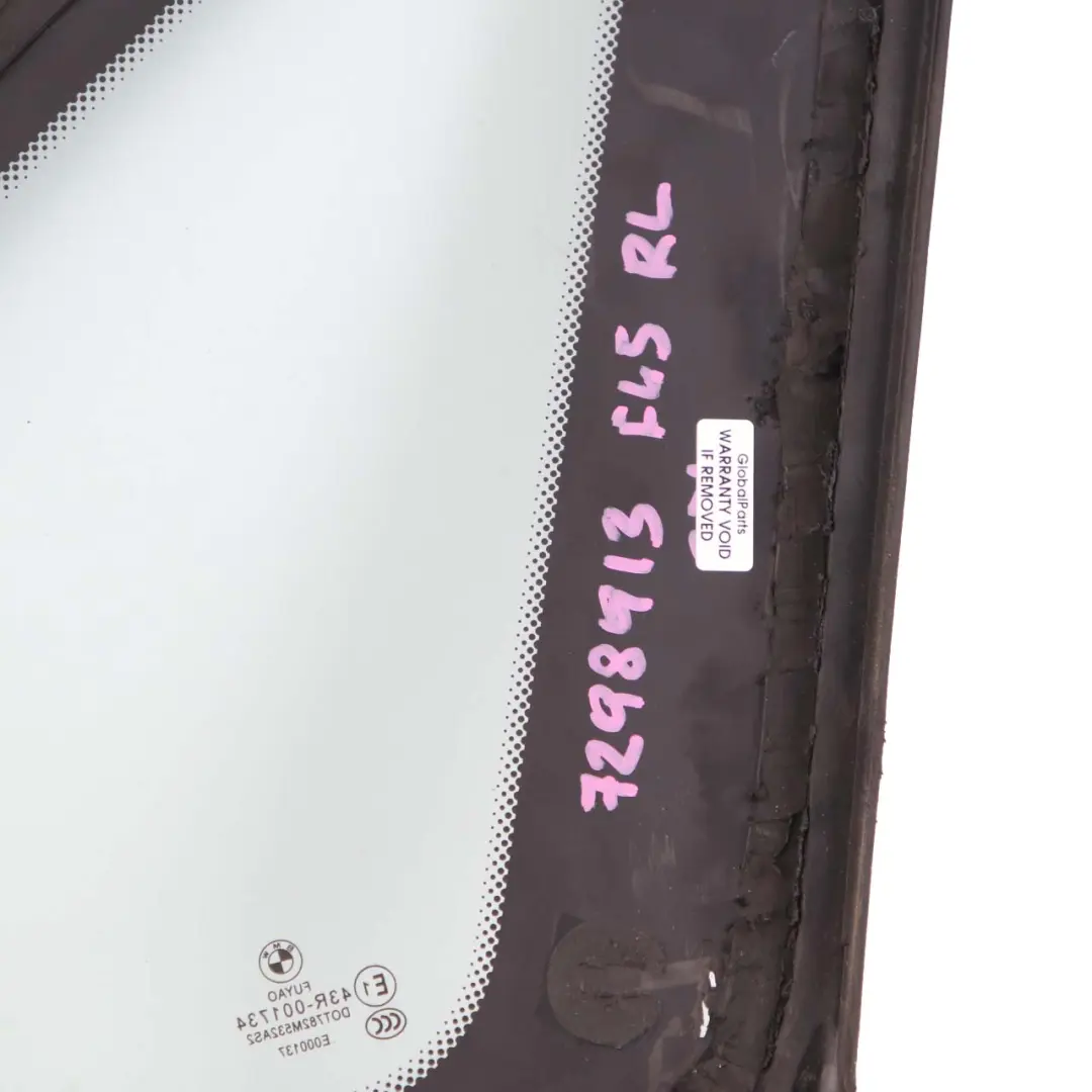  Cristal BMW F45 Active Tourer Puerta Lateral Fija Trasera Izquierda AS2 - SKU 7298913 - Número de pieza 7298913