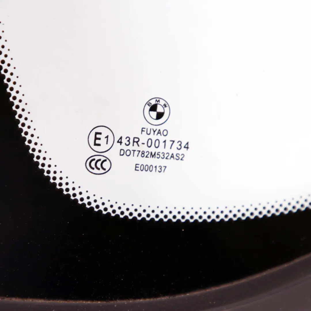  Vetro Finestra BMW F45 Active Tourer Porta Fissa Posteriore Sinistra AS2 - SKU 7298913 - Numero di parte 7298913