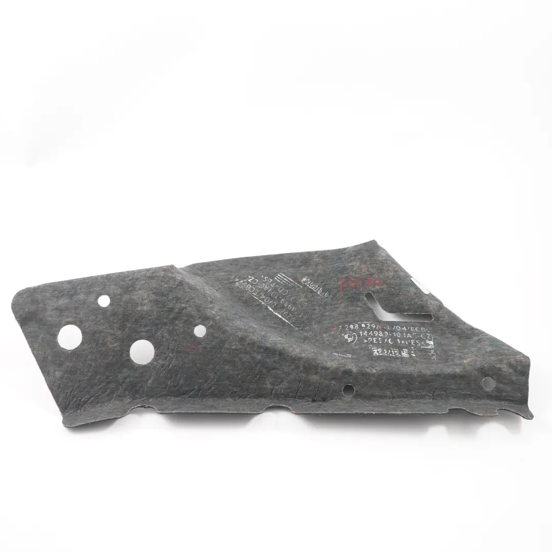 Pannello isolante per passaruota posteriore sinistro per BMW F45 con numero di parte 7298929 BMW F45 Pannello isolante per passaruota posteriore sinistro - SKU 7298929 - Numero di parte 7298929