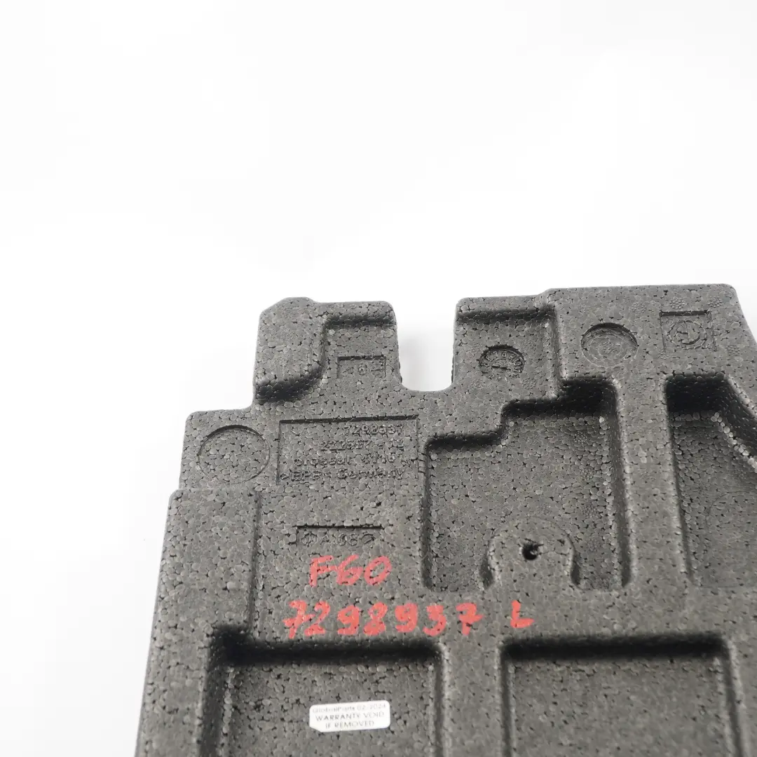  Foam Insert BMW F45 Mini F60 Front Left N/S Footwell Foam Covering Panel - SKU 7298937 - Part number 7298937