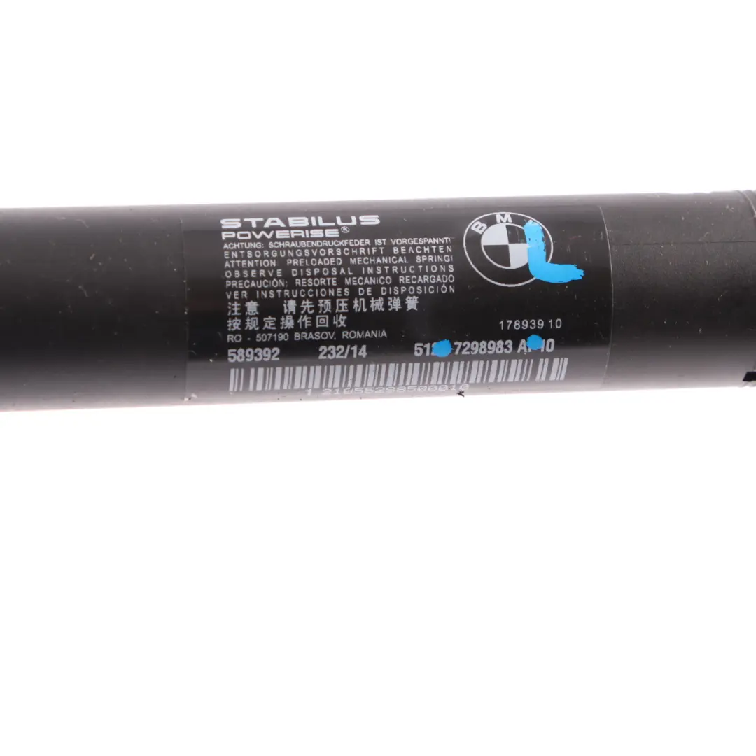 BMW F34 Gas Presurizado Muelle Bisagra Portón Trasero Tapa Maletero Izquierda - SKU 7298983 - Número de pieza 7298983