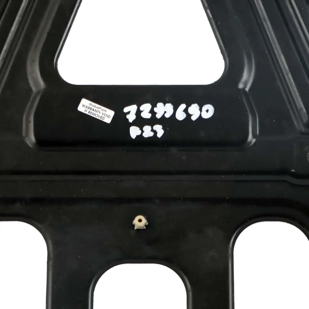 Front Body Subframe Stiffening Reinforcement Plate to BMW F23 F33 Cabrio with Part number 7299690 BMW F23 F33 Cabrio Front Body Subframe Stiffening Reinforcement Plate - SKU 7299690 - Part number 7299690