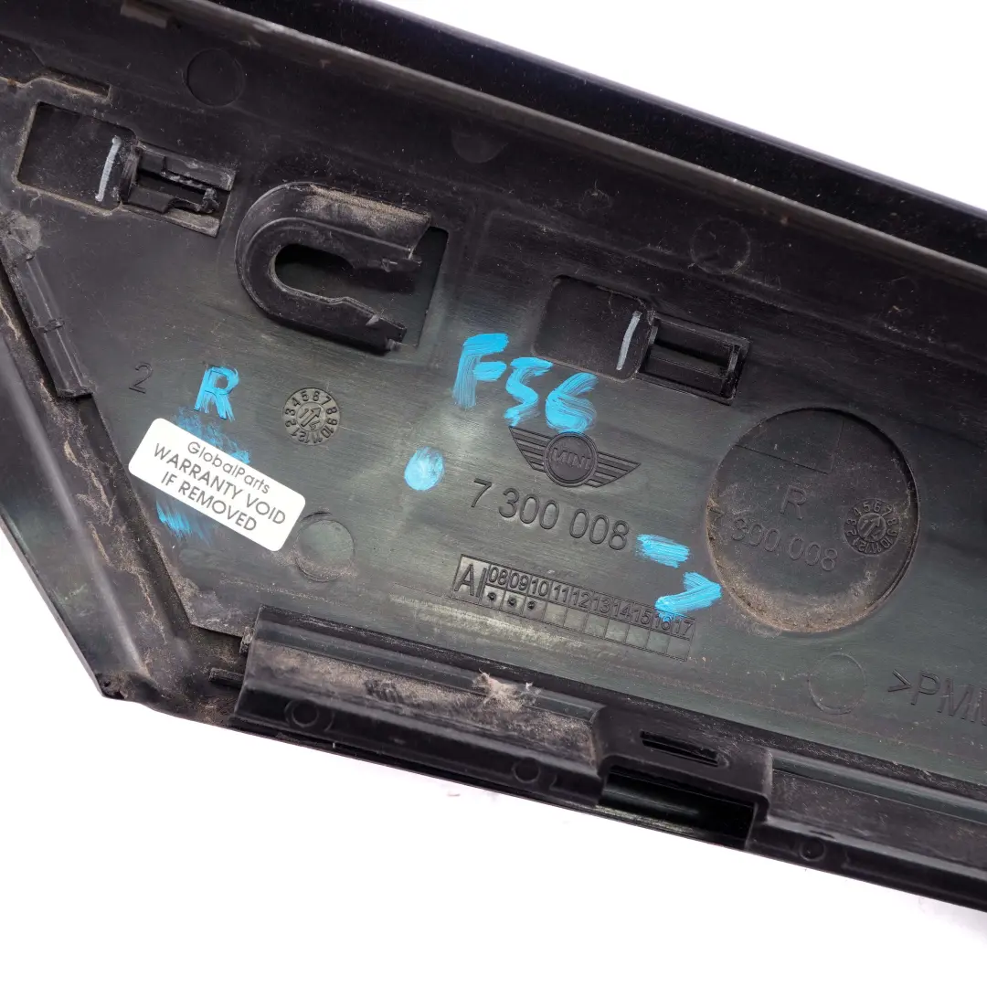 Copertura Colonna A Montante Anteriore Destro per Mini Cooper One F56 1 con numero di parte 7300008 Mini Cooper One F56 1 Copertura Colonna A Montante Anteriore Destro - SKU 7300008-1 - Numero di parte 7300008