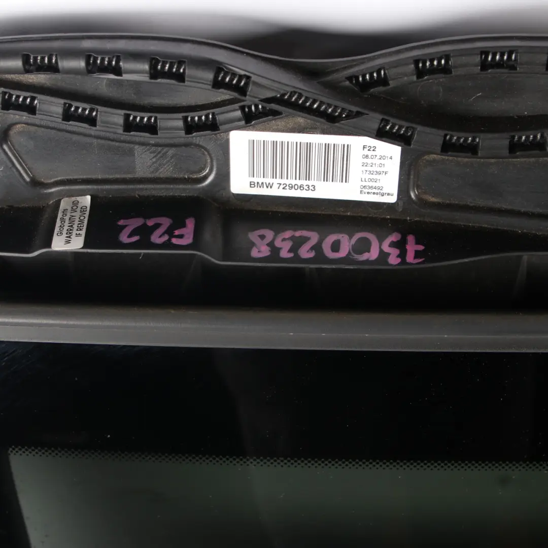  Sunroof Sliding Roof BMW F22 F30 F32 Sliding Sun Roof Frame Assembly Grey - SKU 7300238 - Part number 7300238