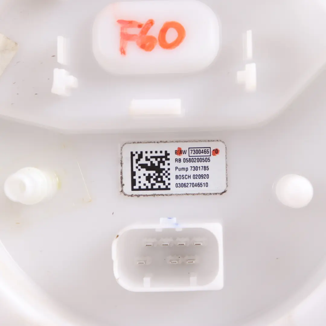 Bomba de Combustible Tanque de Combustible Unidad Sender para Mini F60 con número de pieza 7300465 Mini F60 Bomba de Combustible Tanque de Combustible Unidad Sender - SKU 7300465 - Número de pieza 7300465