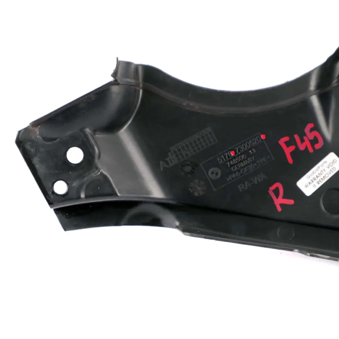 compartiment moteur baie droite Joint d'étanchéité Montage pour BMW F45 F46 à propos du numéro de pièce 7300520 BMW F45 F46 compartiment moteur baie droite Joint d'étanchéité Montage - SKU 7300520 - Numéro de pièce 7300520