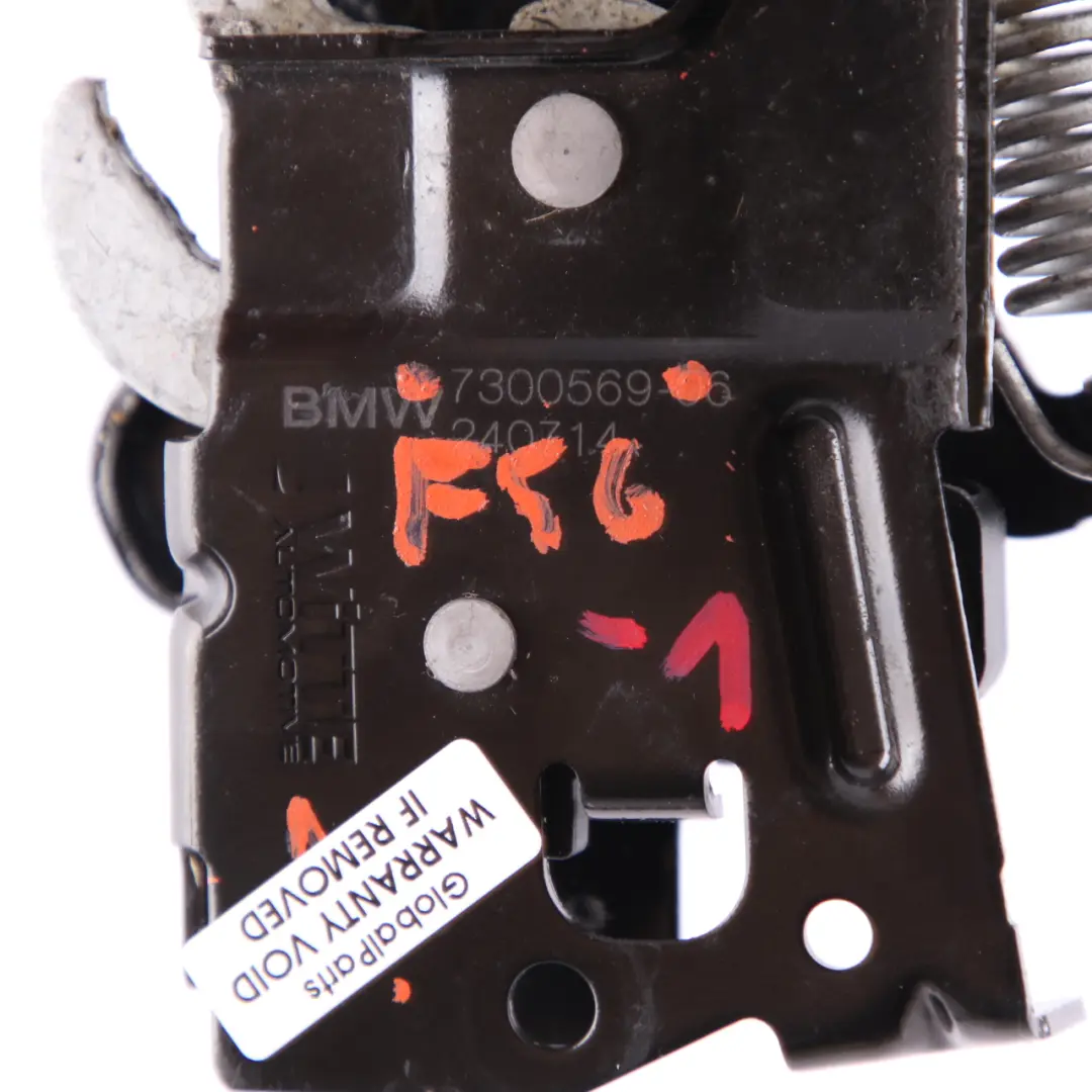 Mini F55 F56 Hood Bonnet Closing Front System Lock Hinge Left N/S - SKU 7300569-1 - Part number 7300569