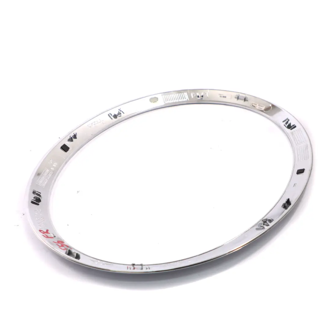 Anello Trim Faro Destro Cromo per Mini One Cooper F55 F56 F57 con numero di parte 7300632 Mini One Cooper F55 F56 F57 Anello Trim Faro Destro Cromo - SKU 7300632-1 - Numero di parte 7300632