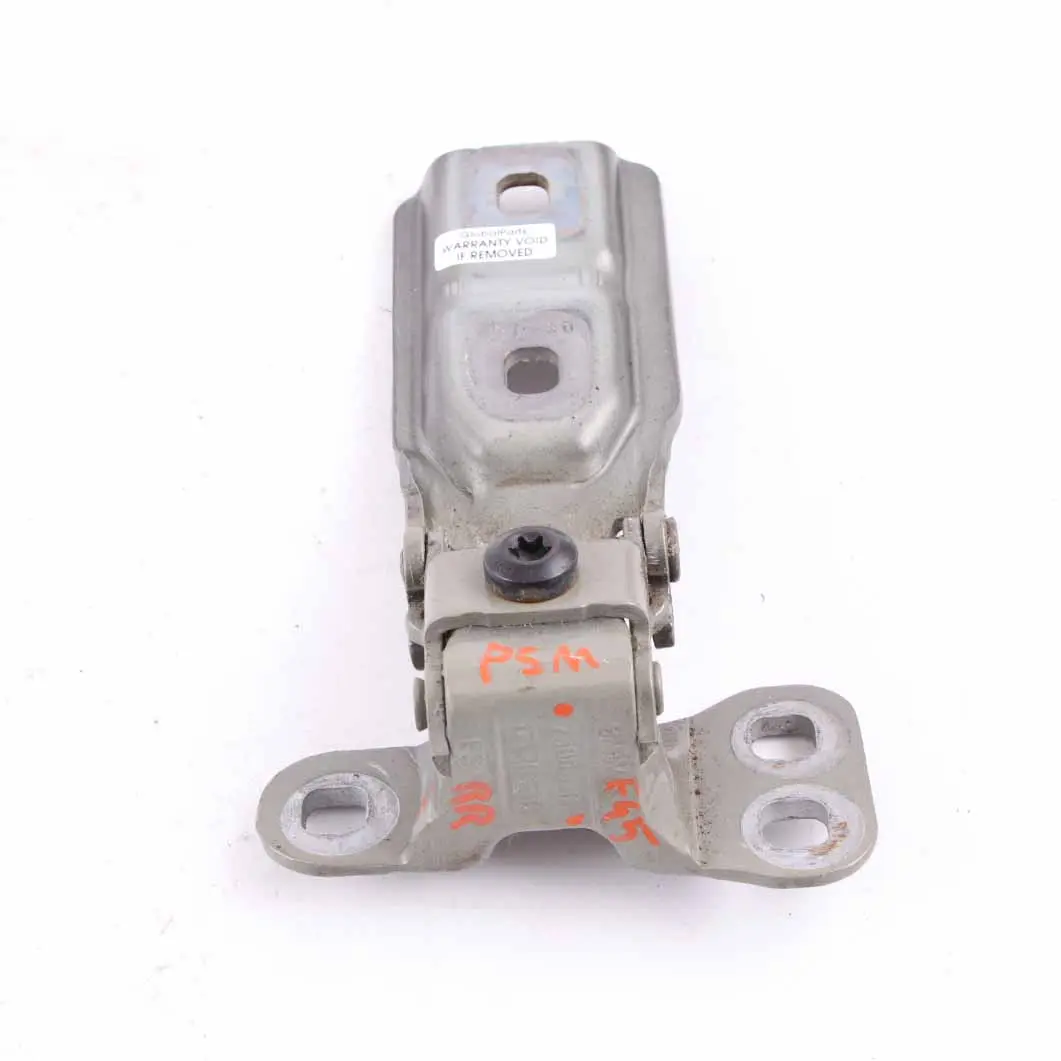 Trunk Lid Hinge BMW F45 Boot Rear Right Platinum Silver Metallic C08 to with Part number 7300810 Trunk Lid Hinge BMW F45 Boot Rear Right Platinum Silver Metallic C08 - SKU 7300810-PSM - Part number 7300810
