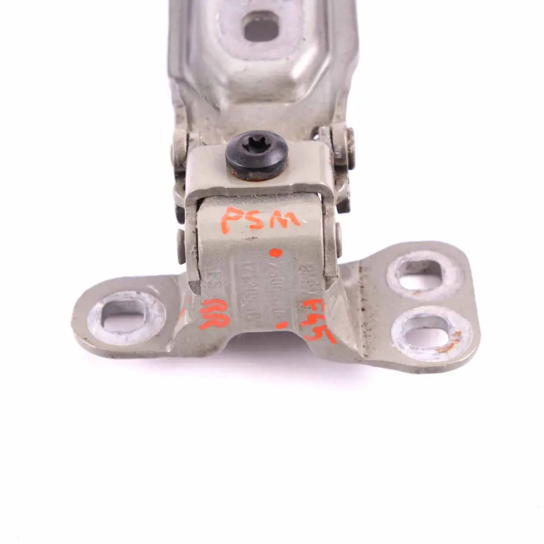 Trunk Lid Hinge BMW F45 Boot Rear Right Platinum Silver Metallic C08 to with Part number 7300810 Trunk Lid Hinge BMW F45 Boot Rear Right Platinum Silver Metallic C08 - SKU 7300810-PSM - Part number 7300810