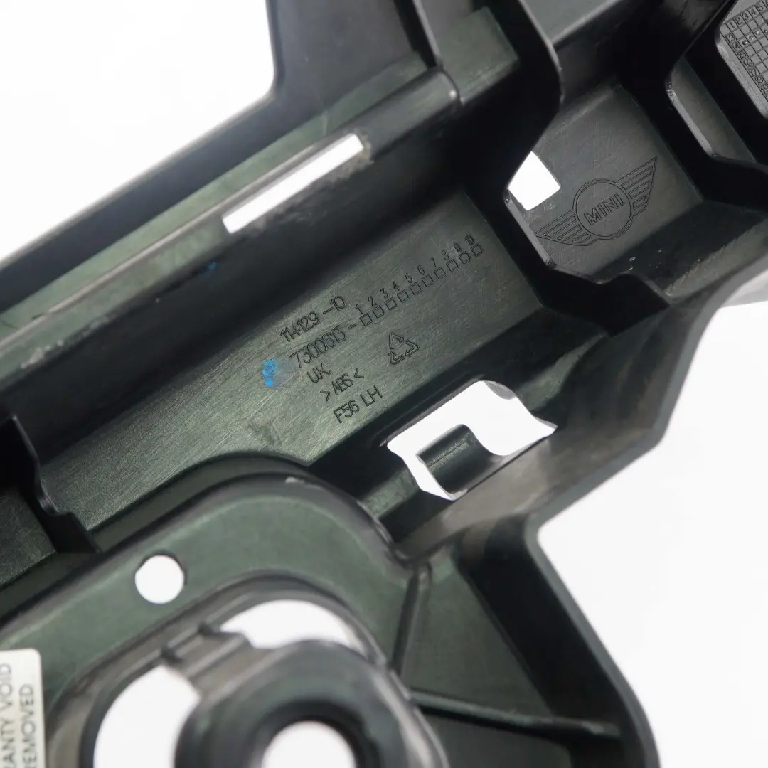 Stoßstange hinten links Führung Halterung für Mini Cooper F56 mit Teilenummer 7300813 Mini Cooper F56 Stoßstange hinten links Führung Halterung - SKU 7300813 - Teilenummer 7300813