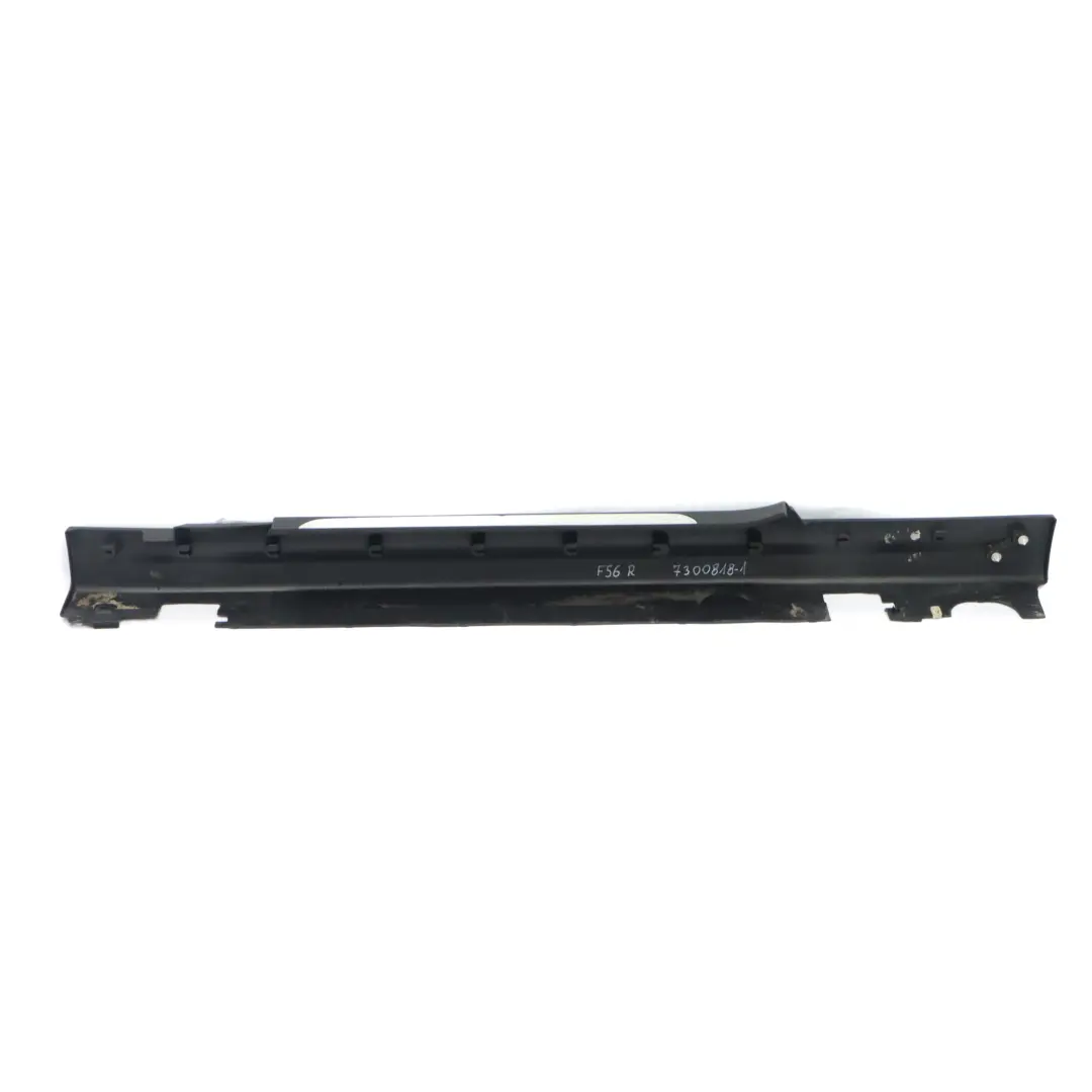 Mini F56 Cooper S Derecho Faldón lateral Puerta Cubierta Panel Negro - SKU 7300818-1 - Número de pieza 7300818