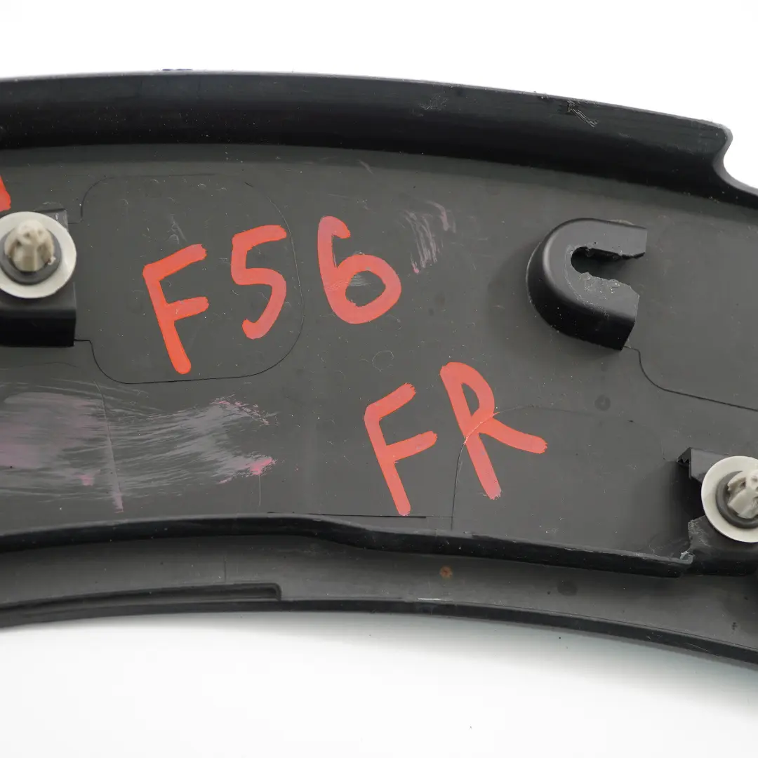 enjoliveur de passage de roue avant droit pour Mini F55 F56 F57 à propos du numéro de pièce 7300820 Mini F55 F56 F57 enjoliveur de passage de roue avant droit - SKU 7300820 - Numéro de pièce 7300820