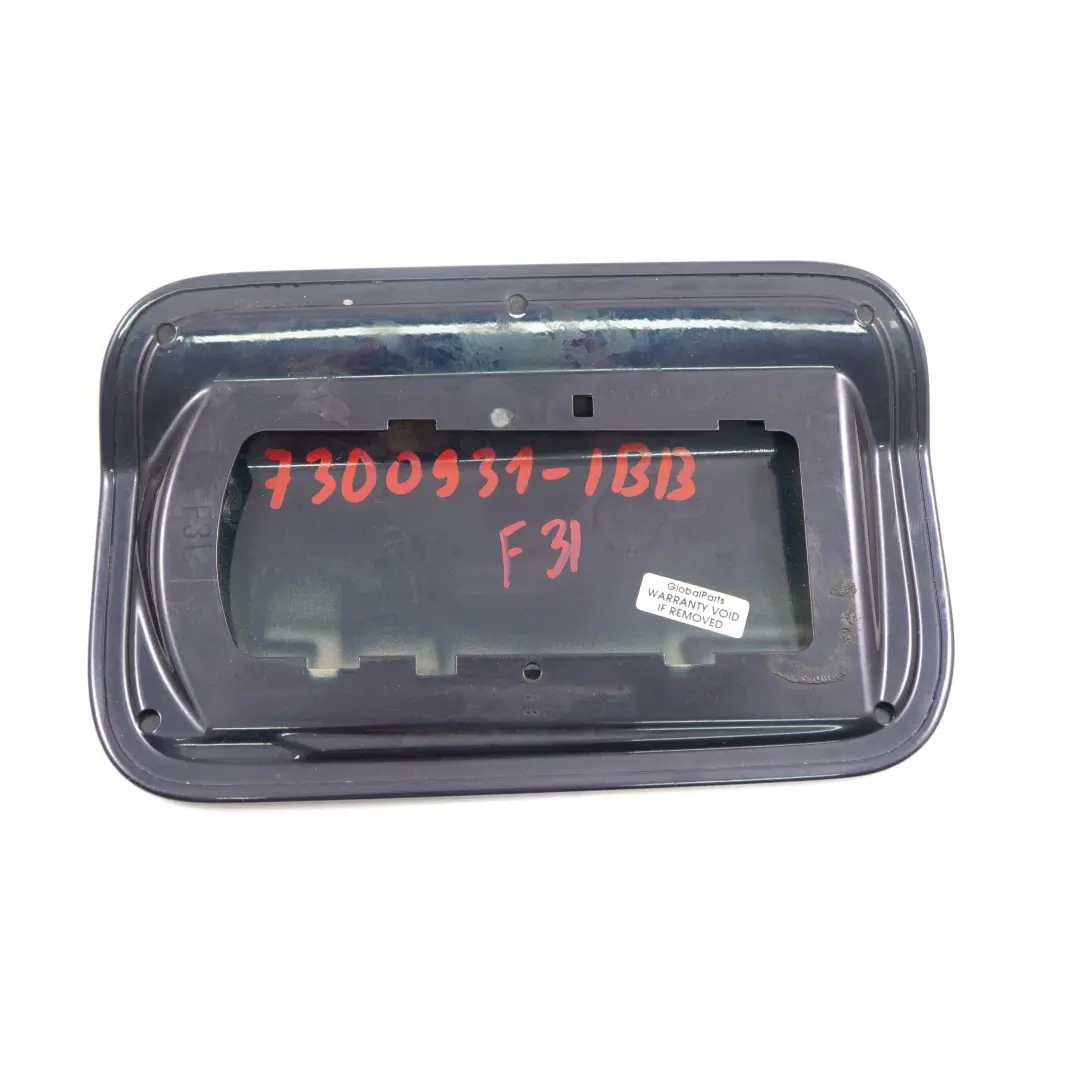 BMW F31 Llenado Combustible Tapa Tapa Azul Imperial Brillante Metalizado - A89 - SKU 7300931-IBB - Número de pieza 7300931