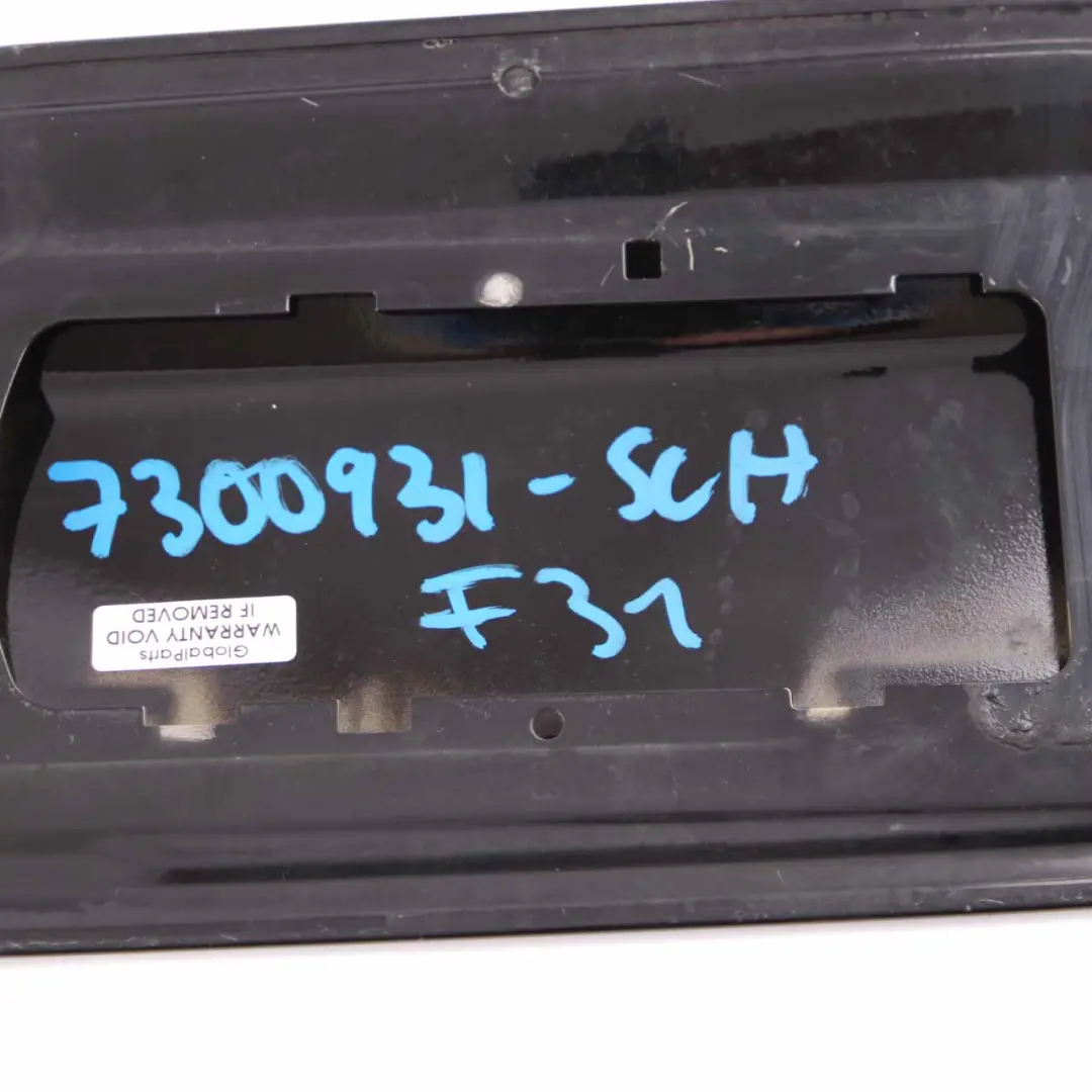 Fuel Cover BMW F31 Cap Fill In Flap Schwarz 2 Black 668 - SKU 7300931-SCH - Part number 7300931