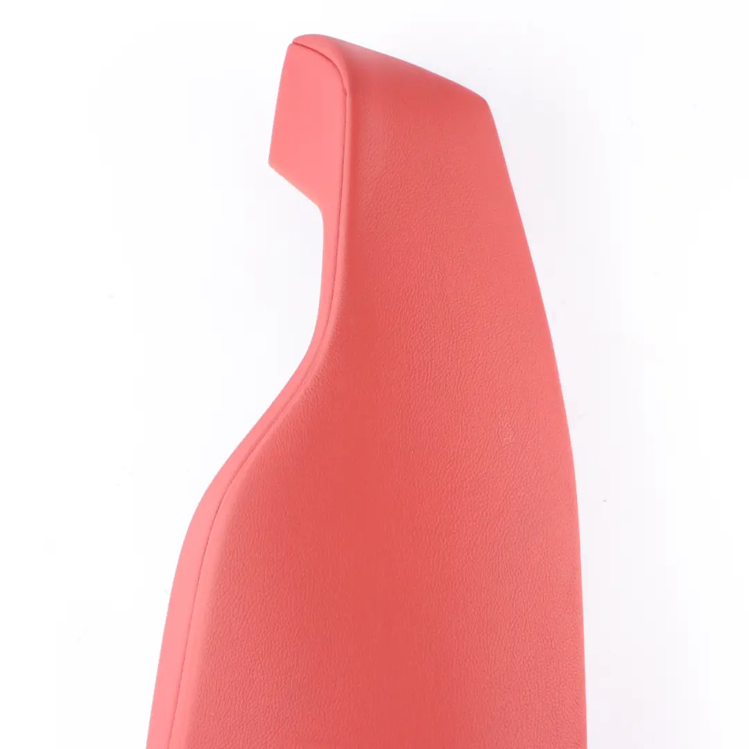 Bench Left N/S Lateral Panel Leather Dakota Coral Red to BMW F30 Rear Seat with Part number 7301209 BMW F30 Rear Seat Bench Left N/S Lateral Panel Leather Dakota Coral Red - SKU 7301209 - Part number 7301209