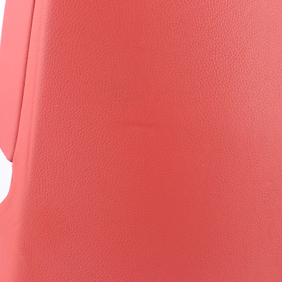 Bench Left N/S Lateral Panel Leather Dakota Coral Red to BMW F30 Rear Seat with Part number 7301209 BMW F30 Rear Seat Bench Left N/S Lateral Panel Leather Dakota Coral Red - SKU 7301209 - Part number 7301209