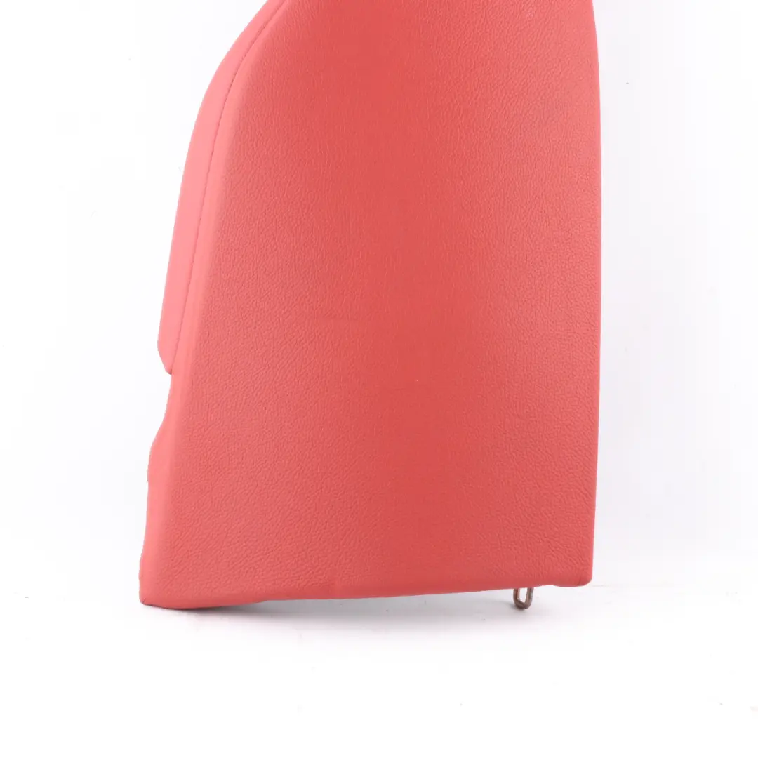 Bench Left N/S Lateral Panel Leather Dakota Coral Red to BMW F30 Rear Seat with Part number 7301209 BMW F30 Rear Seat Bench Left N/S Lateral Panel Leather Dakota Coral Red - SKU 7301209 - Part number 7301209