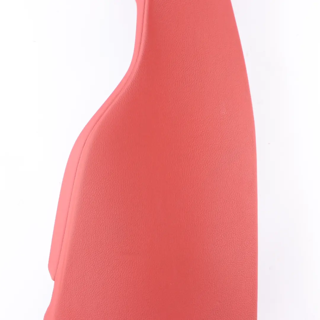 BMW F30 Rear Seat Bench Left N/S Lateral Panel Leather Dakota Coral Red - SKU 7301209 - Part number 7301209