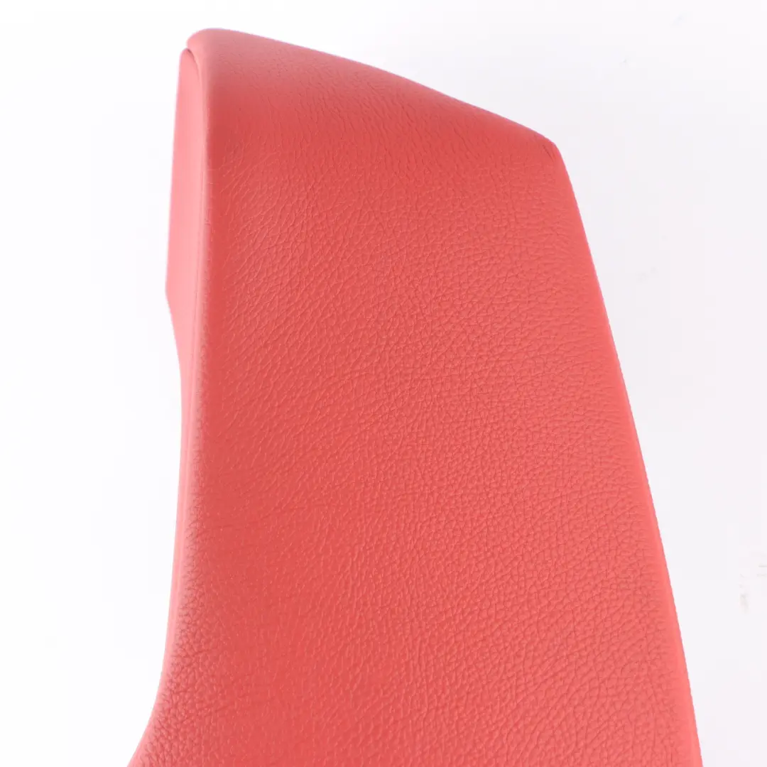 Bench Left N/S Lateral Panel Leather Dakota Coral Red to BMW F30 Rear Seat with Part number 7301209 BMW F30 Rear Seat Bench Left N/S Lateral Panel Leather Dakota Coral Red - SKU 7301209 - Part number 7301209