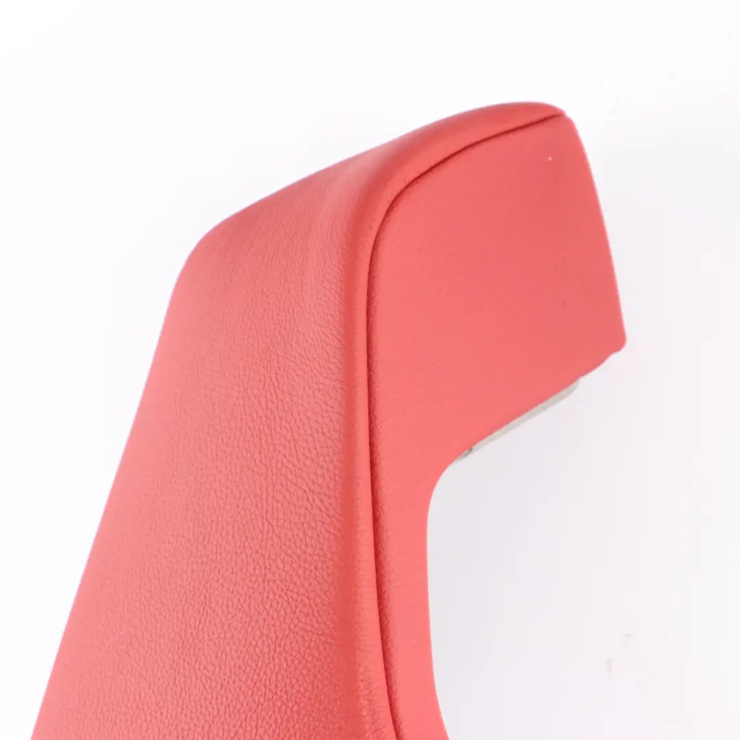 BMW F30 Rear Seat Bench Right O/S Lateral Panel Leather Dakota Coral Red - SKU 7301210 - Part number 7301204