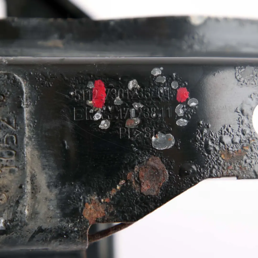 BMW F01 F02 LCI Básico parachoques trasero soporte refuerzo refuerzo Crash Bar - SKU 7301233 - Número de pieza 7301233