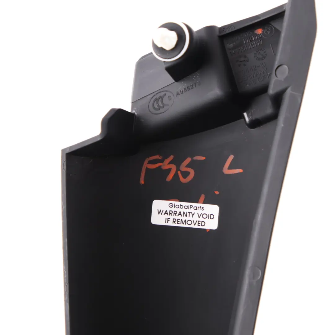 Sello Tapa Espejo Triángulo Sellado Puerta Delantera Izquierda para BMW F45 con número de pieza 7301505 BMW F45 Sello Tapa Espejo Triángulo Sellado Puerta Delantera Izquierda - SKU 7301505 - Número de pieza 7301505