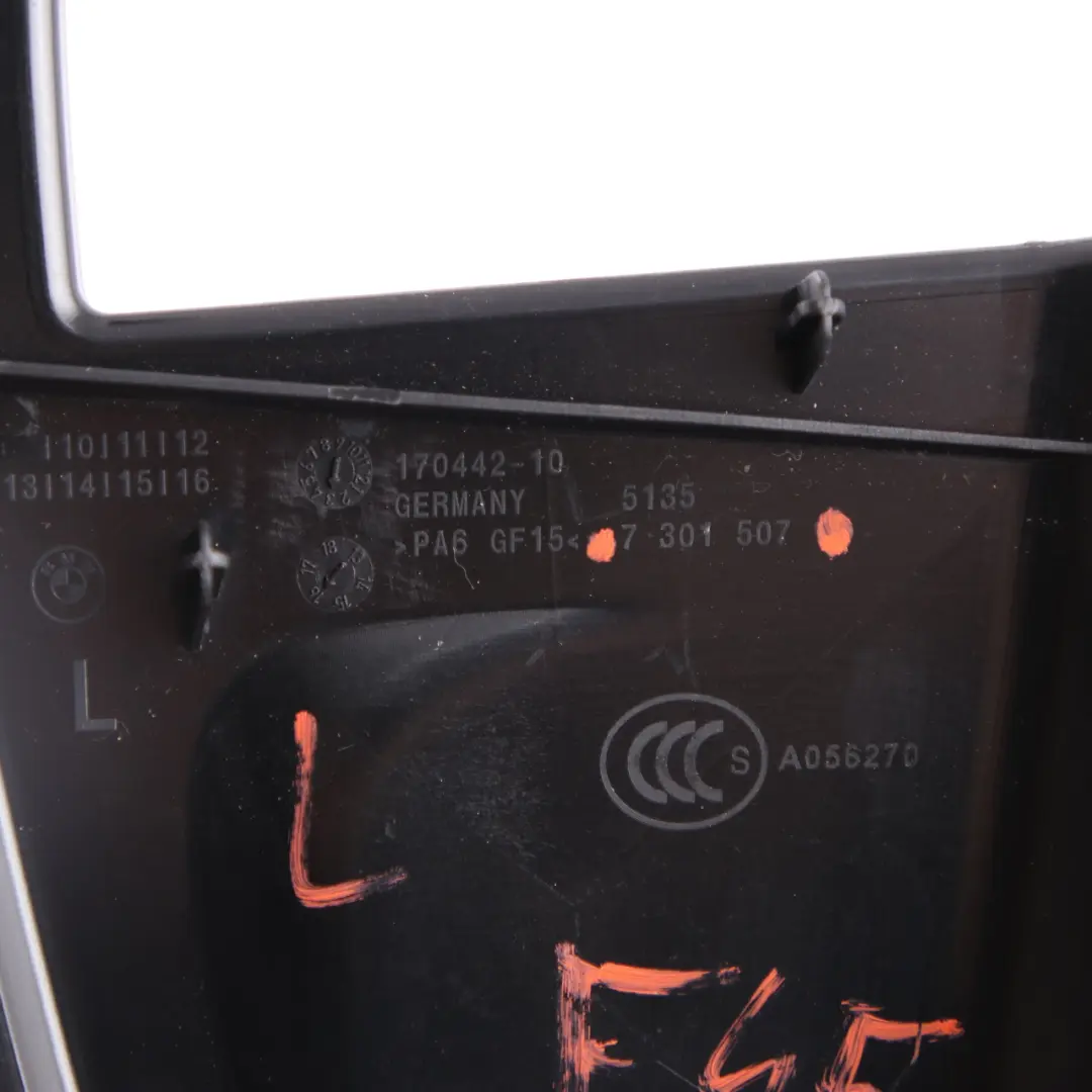 Tür Verkleidung Innenraum Eckverkleidung Hinten Links Schwarz für BMW F45 mit Teilenummer 7301507 BMW F45 Tür Verkleidung Innenraum Eckverkleidung Hinten Links Schwarz - SKU 7301507 - Teilenummer 7301507