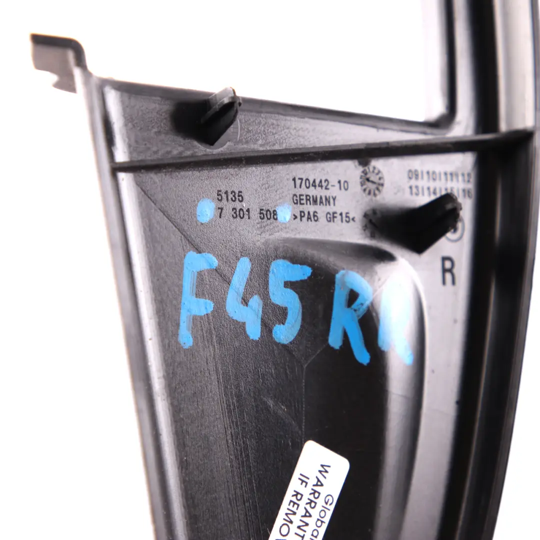 BMW 2 F45 Active Tourer Modanatura D'angolo Interno Posteriore Destro - SKU 7301508 - Numero di parte 7301508