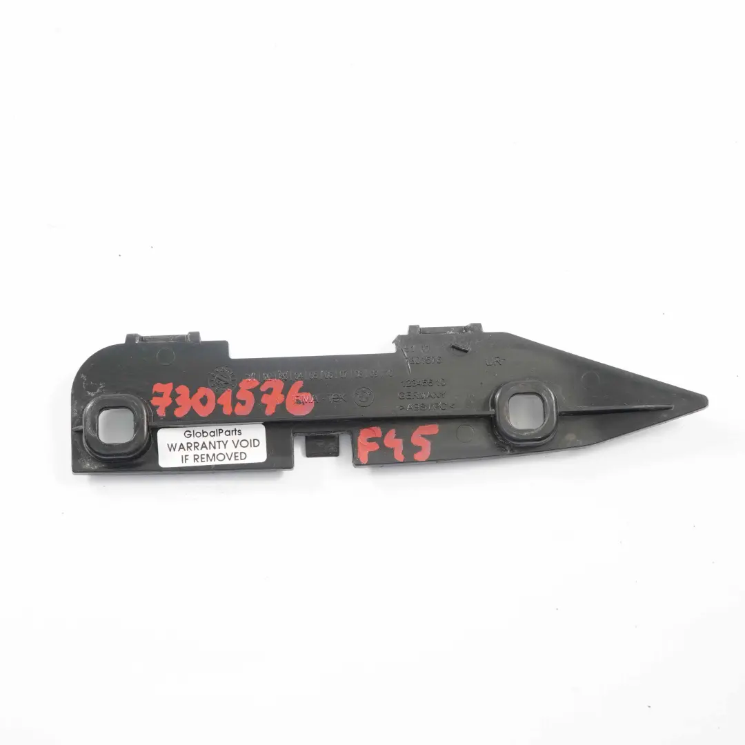 Parachoques Delantero Inserto Soporte Derecho para BMW F45 F46 con número de pieza 7301576 BMW F45 F46 Parachoques Delantero Inserto Soporte Derecho - SKU 7301576 - Número de pieza 7301576
