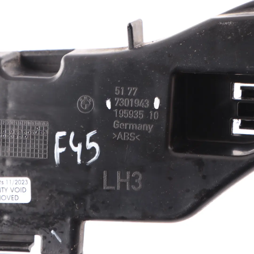 Supporto davanzale posteriore sinistro Supporto staffa LH3 per BMW F45 con numero di parte 7301943 BMW F45 Supporto davanzale posteriore sinistro Supporto staffa LH3 - SKU 7301943 - Numero di parte 7301943
