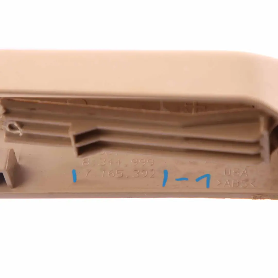 Front Seat Cover BMW X5 E70 1 Right O/S Rear Outer Trim Panelling Beige 7170734 to with Part number 7302208 Front Seat Cover BMW X5 E70 1 Right O/S Rear Outer Trim Panelling Beige 7170734 - SKU 7302208-1 - Part number 7302208