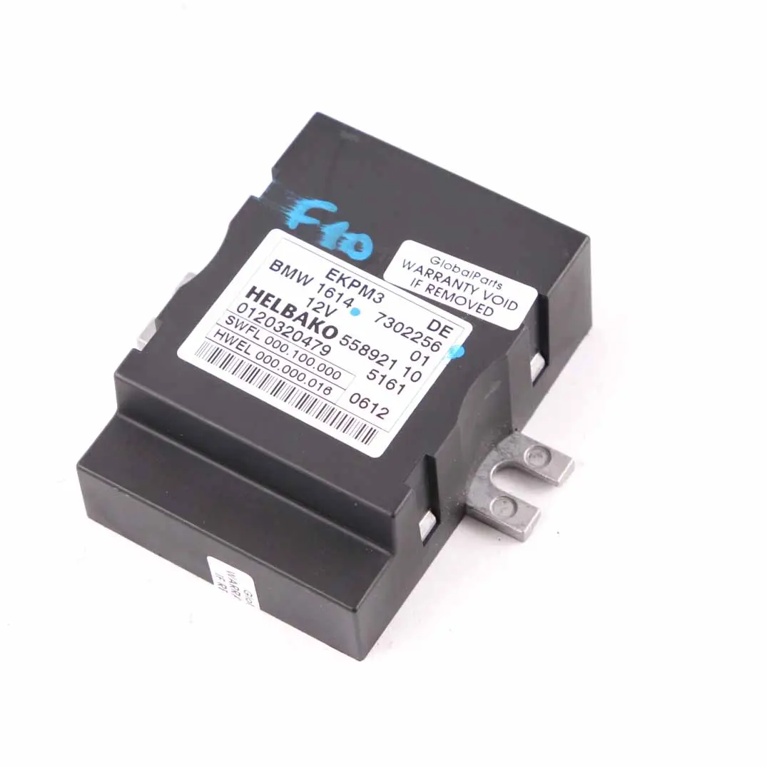 Control Unit Module ECU Fuel Pump to BMW F10 M5 with Part number 7302256 BMW F10 M5 Control Unit Module ECU Fuel Pump - SKU 7302256 - Part number 7302256