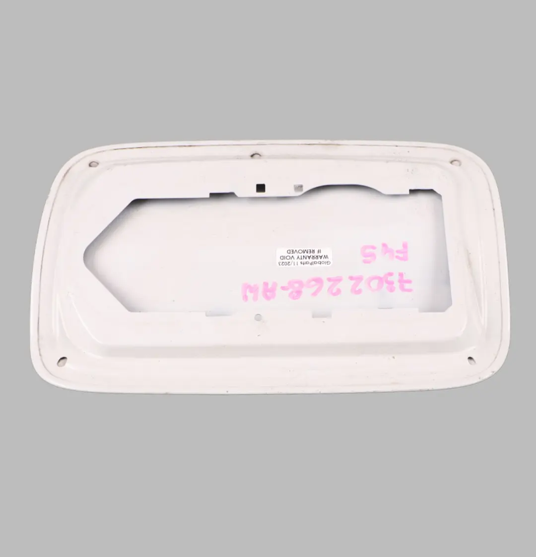 BMW F45 Active Tourer Fuel Filler Fill-in Flap Cover Alpinweiss III White 300 - SKU 7302268-AW - Part number 7302268