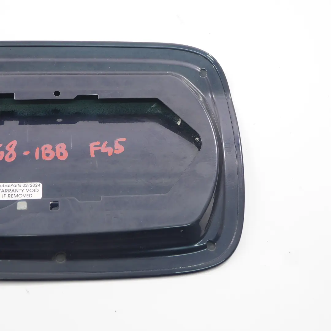 Filler Fill in Flap Cover Cap Imperial Blue Metallic - A89 BMW F45 Fuel - SKU 7302268-IBB - Part number 7302268