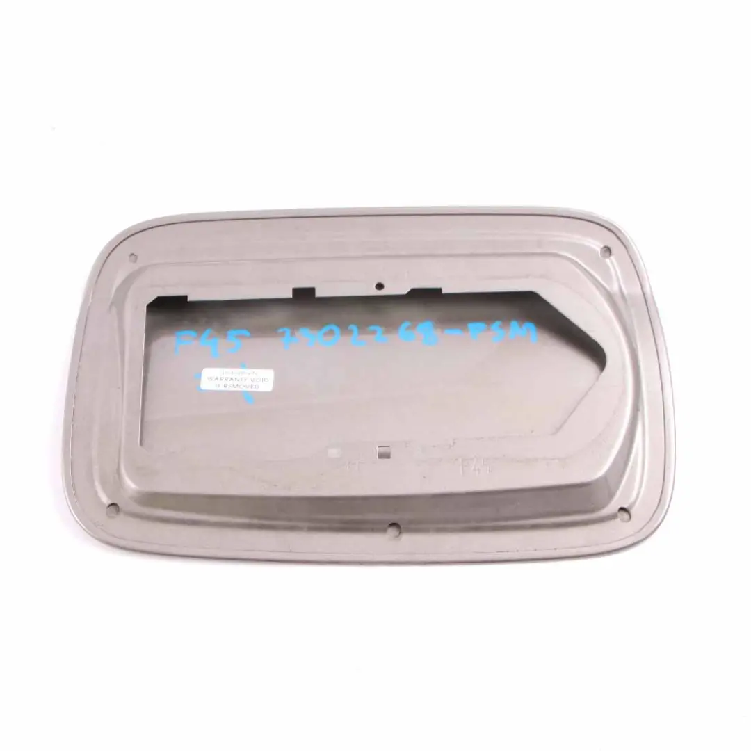 Flap BMW F45 Active Tourer Filler Fill-in Cover Platinum Silver C08 to Fuel with Part number 7302268 Fuel Flap BMW F45 Active Tourer Filler Fill-in Cover Platinum Silver C08 - SKU 7302268-PSM - Part number 7302268